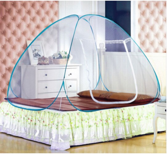 New Portable Pop Up Camping Tent Bed Canopy Mosquito Nets Twin Full Queen King Size Anti Mosquito Net